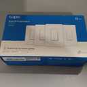 TP-Link Tapo Smart Light Switch, Single Pole, Neutral Wire Required, 2.4GHz Wi-Fi Light Switch Compatible with Alexa and Google Home, UL Certified, No Hub Required, White, Tapo S500(4-Pack)