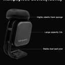 stio Multi-Functional Scooter Seat with 10L Large Storage Space Bag Compatible with Segway Ninebot ZT3 Pro Kickscooter, Thickened Soft Seat Cushion ZT3 Seat & Bag Attachment Original Parts
