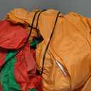 Peyton 8FT Inflatable Gingerbread Man with Candy Cane and Three Gift Boxes,LED Lighted Christmas Decoration Indoor and Outdoor.