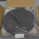 1 Pcs Recessed Floor Outlet 4. 72" x 4. 72" x 3. 94" 2-Gang with 4. 8a USB Chargers 20 Amp Floor Receptacles Round Hidden Outlet Kit Electrical Waterproof Box, Etl Listed (Black)