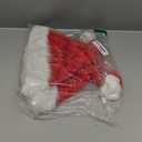 Pack Of 2 Zaffaella Christmas Hat, Santa Hat for Kids, Unisex Velvet Comfort Extra Thicken Xmas Hat for children Christmas New Year Party