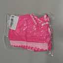 Funnycokid Girls Swimsuit Two Piece Bathing Suit Adjustable Straps Kids Bikini Sets Teens Swimwear 9-16Y (11-12 Years, Hotpink)