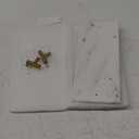 Guest Towel Holder Tray for Bathroom - White Marble-Tray - Napkin Holder for-Bathroom - Paper Hand Towel Holder.