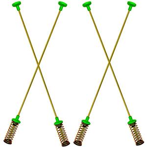 2026 Upgraded DC97-16350S/16350U/16350T Suspension Rod Kit for Samsung Washer, 4 Pack Heavy Duty Rods with Thicker Springs, Fits WA50R5200AW, WA45T3200AW, WA45N3050AW, WA50R5400AV, WA50T5300AC & More