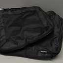 BAGAIL 4 Set/6 Set/8 Set Compression Packing Cubes Travel Accessories Expandable Packing Organizers (Square Mesh, 06-Black)