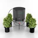 MARS HYDRO Auto Drip Irrigation Kits with 13 Gallon Foldable Bucket, 24W Upgraded Water Pump, 8 Drip Emitters, Garden Watering System for Grow Tent Indoor, Lawn, Greenhouse, Yard