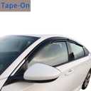 Window Visors Deflectors for Honda Accord Sedan 2018-2023,4PCS Smoke Rain Guards | Outside Channel Vent Visors,Fits 18 19 20 21 22 23 Accord Sport/LX/EX/Touring/EX-L/Prime/Hybrid
