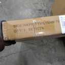 Metal Garden Fence with Gate 30 in H x 10 ft L, 1 Gate + 4 Panels Border Fence Panels Animal Barrier for Dogs, No Dig Garden Fencing for Yard Patio Flower Bed Lawn Outdoor, Black
 (5 Panels - 30 in(H) X 10 ft(L) - with Gate)