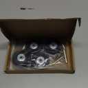 4 Pcs Luggage Replacement Kit, 50mm x 18mm Rubber Replacement Wheels, Luggage Suitcase Replacement Wheels Repair Kit for Suitcase Inline Skate Caster Board