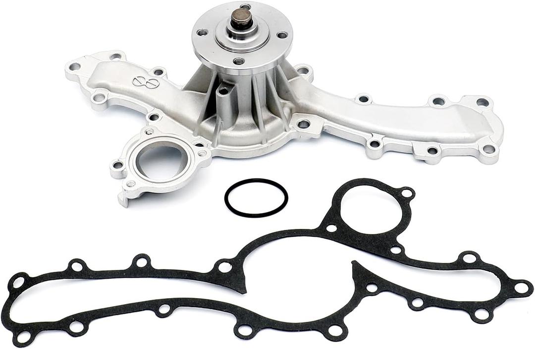 AW6037 Professional Water Pump Kit with Metal Gasket for 03-09 Toyota 4Runner, 07-09 Toyota FJ Cruiser, 05-15 Toyota Tacoma, 05-11 Toyota Tundra, 4.0L V6 Engine