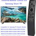 for Samsung TV Remote Replacement,Compatible with Samsung smart TV 2015-2024 Models, Quick Access to Netflix, Prime Video