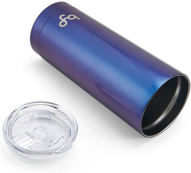 BYO by BUILT 20 Ounce Double Wall Stainless Steel Tumbler Iridescent Blue 5237923
