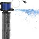 Pond Pump 660GPH Filtration, Sump Submersible Water Pump w/Sponge Filter, 8ft. High Lift, Quiet for Aquarium Hydroponics, Dry Burning Protection (JQP-2500F-660GPH(for 100-300 Gallon))