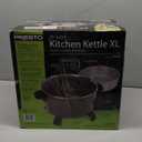 National Presto 10-Quart Kitchen Kettle XL Multi-Cooker, Steamer, Black Deep-Fryer