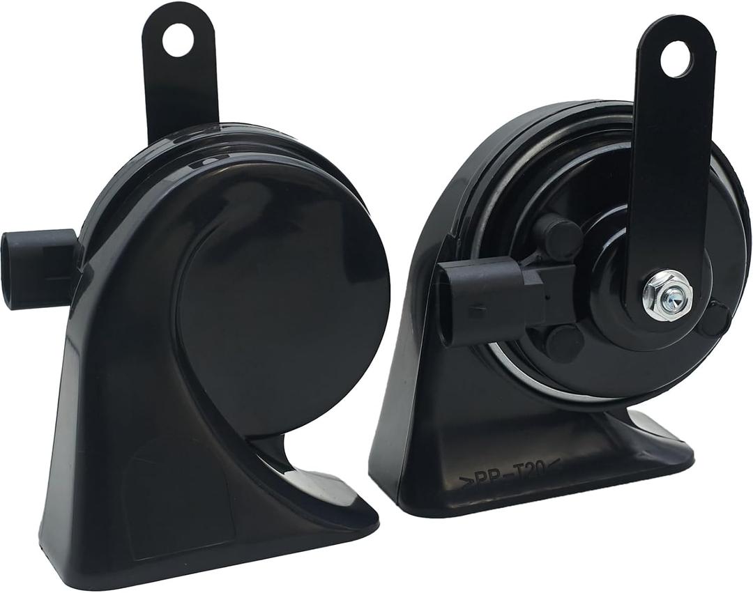 NEOGET Car Horn Kit for BMW 12V Loud Waterproof Auto Horn, High Low Dual Tone 126 Decibel, Replacement for BMW