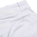 Champro Women's Tournament Traditional Low-Rise Softball Pants (Medium, White)