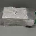 COZOO USB Bedside Dimmable Table Desk Lamp with 2 USB Charging Ports 2 Outlets Power Strip,Black Charger Base Flaxen Fabric Shade, LED Light for Bedroom/Nightstand/Living Room/Dorm/Home Office/College