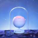 POCOCO Galaxy Star Projector for Bedroom with Replaceable Optical Film Discs, Home Planetarium Night Light Projector with High-Definition Soft Light for Relax, Study, and Meditate, Stress Relief Gifts