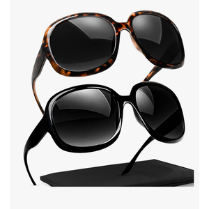 miyya Bug Eye Oversized Polarized Sunglasses Womens, Trendy Retro Sun Glasses for Women 2025, Oversized UV Protection Shades