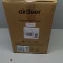 Automatic Trash Can, 4 Gallon Self Sealing and Self-Changing Smart Trash Can, Motion Sensor, Touchless Garbage can with lid for Kitchen Bathroom Bedroom Office, 6 Refill Rings(A1, White) (White)