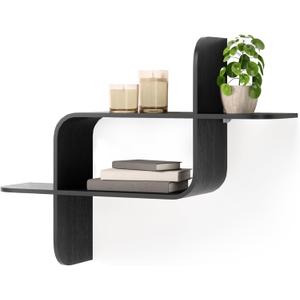 Umbra Montage Wall Shelf, Black