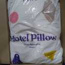 FluffCo Zen Fluff Pillows - Down Alternative - Standard/Queen Bed Pillow for Sleeping Made in USA - Luxury Hotel-Quality Pillow - 100% Cotton, 300 Thread Count (Queen Size 1 Pack)