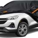 Kayme 7 Layers SUV Car Cover Custom Fit for Buick Encore/Encore GX(2012-2025) Waterproof All Weather for Automobiles, Outdoor Full Cover Rain Sun UV Protection.Black