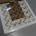 Picture Frames 8x10 2 Pack Made of Solid Wood White for Wall Mounting and Tabletop Display