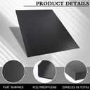 20 Pack 24 Attic Insulation Baffle, Large Black Durable Polypropylene Attic Baffles 24" On-Center Rafter Bays with 2" Air Channel Rafter Vents Improve Roof Ventilation and Prevent Insulation Blockage, for 24" Rafter Bays