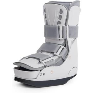 Offloading Walking Boot Inflatable Walker Fracture Boot for Broken Toe Foot Medical Air Cam Walker Brace Forefront Healing Boot (S)
