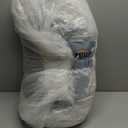 Calming Round Dog Beds &Cat Cave Bed with Hooded Cover, Plush Fluffy Dog Bed Anti-Anxiety Cat Cave Bed, Waterproof Bottom Washable (Coffee, 25.6X 25.6inch)