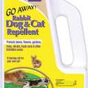 Bonide Go Away! Rabbit, Dog, & Cat Repellent Granules, 3 lbs Ready-to-Use, Keep Dogs off Lawn, Garden, Mulch & Flower Beds