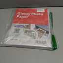 Glossy Photo Paper For Printer 8.5 x 11" - (100 Sheets) - Works with Inkjet Printer, Easy to Use, Premium Picture Paper