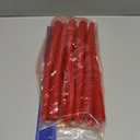 KONNI 0.8710 Inch Red Taper Candles, Unscented and Smokeless Tall Candlesticks, 10 Pack Tapered Candles with Cotton Wicks, Long Burning, Ideal for Weddings, Dinner Parties, and Home Dcor