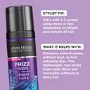 John Frieda Anti Frizz, Frizz Ease Dream Curls Air Dry Waves Styling Foam, Curl Defining Frizz Control, Hair Product for Curly and Wavy Hair, 5 Oz