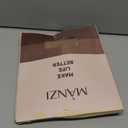 MANZI 2 Pairs Women's Sheer Tights 40D High Waist Control Top Pantyhose Thigh High Stockings with Reinforced Toes (Large, Natural Nude)