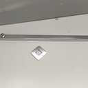 Shower Arm, Rain Shower Head Extension Extender, With Flange and Teflon Tape, Made of Thicken Stainless Steel for Bathroom Rainfall Shower (20 Inch, Chrome)