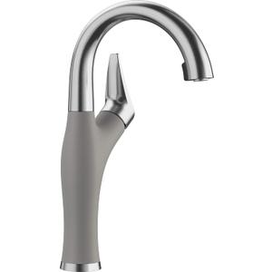 BLANCO, Metallic Gray 442042 ARTONA Color-Coordinated Pull-Down Bar Faucet, 2.2 GPM