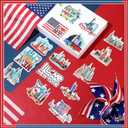 Konohan 30 Pcs New York Souvenirs Gifts New York Magnet for Refrigerator City Magnetic Refrigerator Stickers for Home Decoration