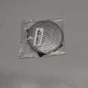 LEKEYE Shower Hair Catcher Drain Protector Strainer-Steel & Silicone 2 Pack (Gray Gray)