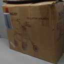 Lightweight Rollator Walker with Seat & Backrest - Foldable Mobility Aid for Seniors, 8" Airless Tires, Adjustable Height, 300 lbs Capacity, 4 Wheel Rolling Walkers for Seniors Pink