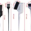 PERFEHAIR Hair Dye Brush Set -4 Pack, Hair Color Applicator Balayage Highlight Tint Brushes Comb Kit