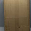 Dog Car Seat Cover for Back Seat, 52"x65" Waterproof Hard-Bottom Hammock with Side Flaps, Heavy-Duty 450lbs, Non-Slip & Scratch-Proof PU Leather Protector for SUV, Truck & Sedan Brown