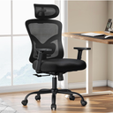Marsail Ergonomic Office Chair with Lumbar Support and 2D Headrest