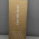 Sweetcrispy 9-Drawer Fabric Dresser Storage Tower with Wood Top and Steel Frame, Organizer Chest with Easy Pull Handles for Bedroom, Closet, Hallway,Distressed Brown