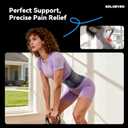 Ultra Breathable Back Brace for Women-[Upgraded Medical-Grade Support] Lower Back Brace, Slim & Discreet Back Support Brace for Pain Relief, Herniated Disc, Sciatica, Scoliosis(X-Large)