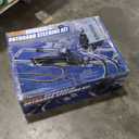 150HP Hydraulic Outboard Steering Kit Boat Marine System for Single Station, Single-Engine use Built-in Two-Way Lock Cylinder, 150HP Pump and High-Strength Nylon Hose