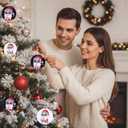 67 Funny Christmas Ornament  67 Meme Black Santa Says Six Seven Acrylic Ornament, Teen Slang Meme Xmas Tree Decor, Viral for Gen Z Teen Boys Girls