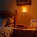 Night Lights Plug Into Wall [2 Pack], Color Changing Night Light for Kids, 8-Color RGB LED Nightlight with Dusk to Dawn Sensor for Bathroom Decor, Children Room, Gift