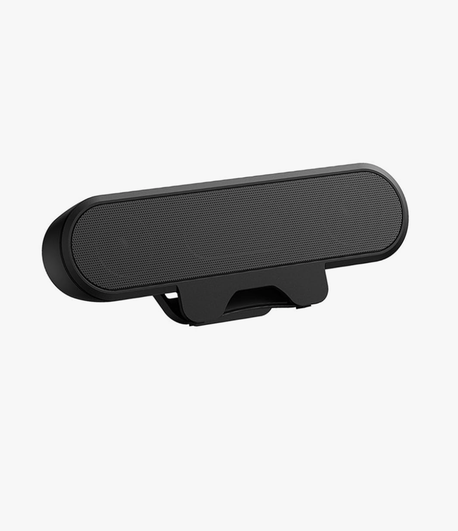 Computer Speaker, PC Speaker USB Powered Speakers with 10W Stereo Sound Builtin Clamp, for Desktop Laptop Easy Volume Control